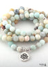 Boho Bracelet, RH Yoga Bracelet, Amazonite Natural Green Stone